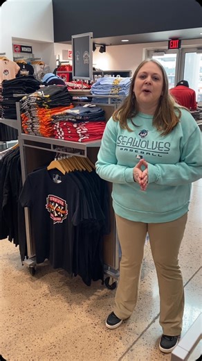 3.4K views · 64 reactions | On this week’s Merchandise Minute, Christy shows off all the latest and greatest 1995 Throwback gear! Celebrate our 30th season in style at the SeaWolves Team Store! | Erie SeaWolves | Facebook