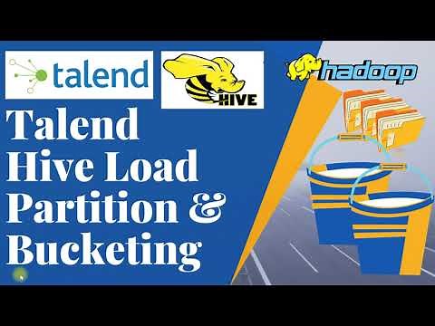 Talend Bigdata Hive Bucketing And Partition | Create Hive Partition And Bucketing in Talend Big Data