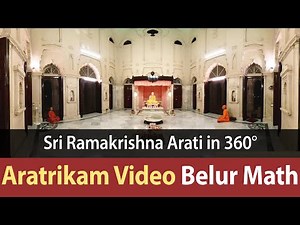 Sri Ramakrishna Arati at Belur Math | Watch in 360 VR