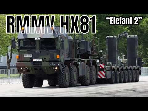 RMMV HX81 SaZgM 70t Heavy Equipment Transporter