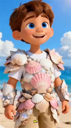 clothes made from shells #dubbing #funny #animatry #animation #cartoon