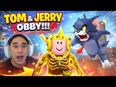ESCAPE TOM & JERRY HOUSE OBBY 😂