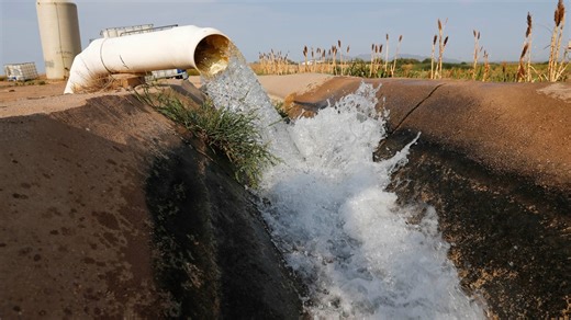 More than half of the Colorado River's water goes to agriculture, less than 20 percent goes to cities