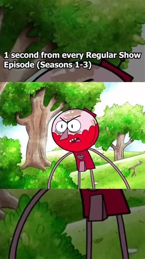 1 second from every Regular Show episode (seasons 1-3)