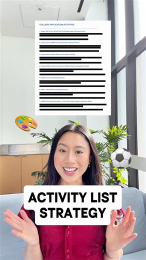 “How do I write my Common App Activities List?” 🎨⚽️🏆