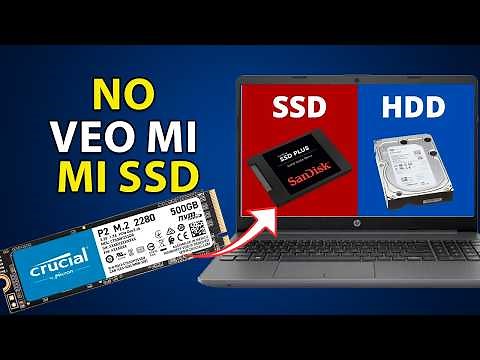 Mi PC no Reconoce mi Nuevo SSD / Disco duro