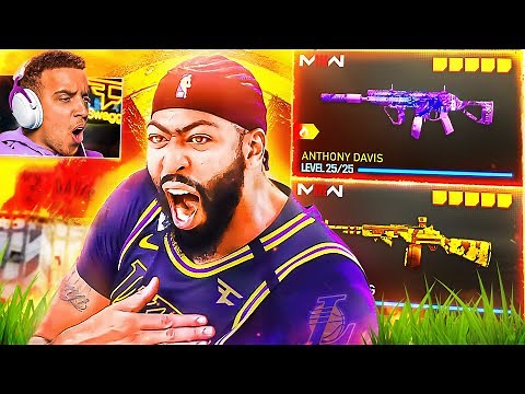Anthony Davis BUILDS My Warzone META LOADOUT!