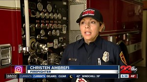 Local female firefighter explains why she got involved in firefighting
