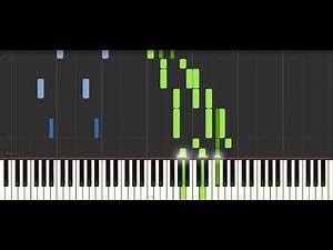 Theme From The Simpsons Danny Elfman [Piano Tutorial] (Synthesia)