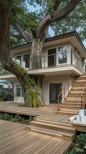 The Most Satisfying Treehouse Transformation Ever #transformation #timelapse #shorts