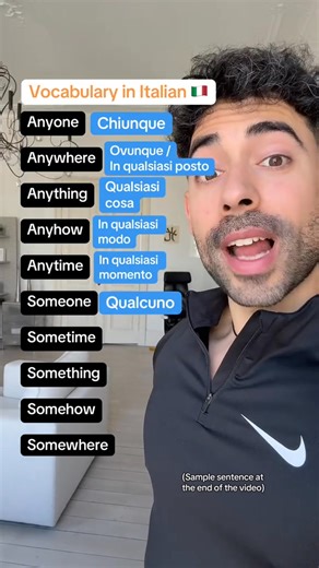 10K views · 271 reactions | Vocabulary in Italian | Italianteachertony | Facebook