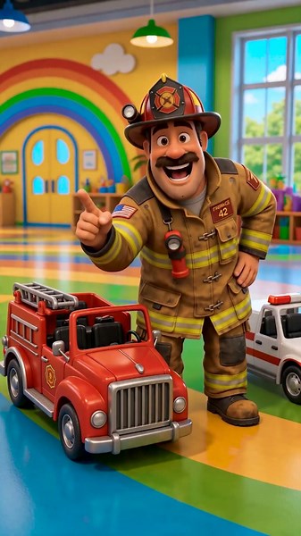 Whose Vehicle Is This? A Fun Matching Game! 🚒✨