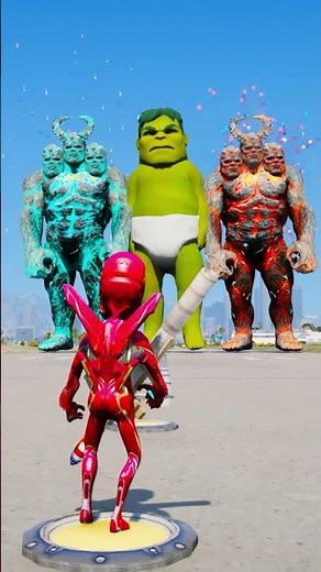 Random Superheroes VS Giant Lava & Giant Hulk & hulk Brothers #shorts #youtubeshorts
