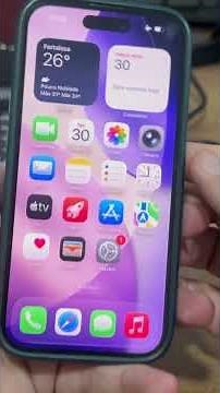 Como desligar o iPhone 17 com a tela travada