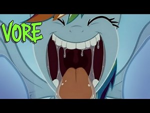 Rainbowdash ⚠️VORE⚠️ My Little Pony first person vore. original video by ‪@feedfancier‬