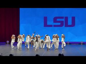 Louisiana State University Dance Team Hip Hop 2024