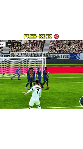 Cristiano Ronaldo’s INSANE Top Corner Free Kick! 🔥 | FC Mobile ||