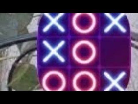 OX game live. Man vs AI🥳🥳