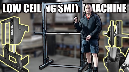 SAM'S REVIEW: ATX® Smith Machine 500 – Low Ceilings – 198 cm | ATX-MPX-500 | Sam's Fitness