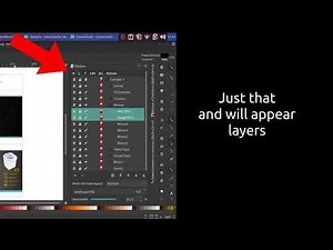 Inkscape - How to see Layers
