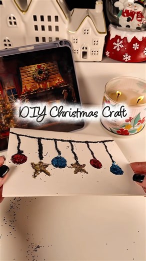 Easy DIY Holiday Craft ✨🎄 Tutorial ❄️✂️