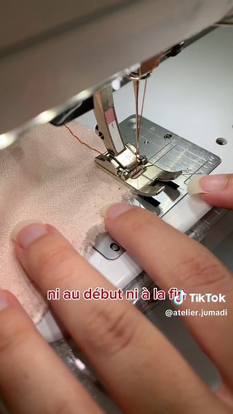 Tuto fronces faciles avec machine à coudre