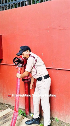 🚒 Fire Fighting System Testing #viral #shorts #viral #shortvideo #trending #viralvideo #fyp #fire