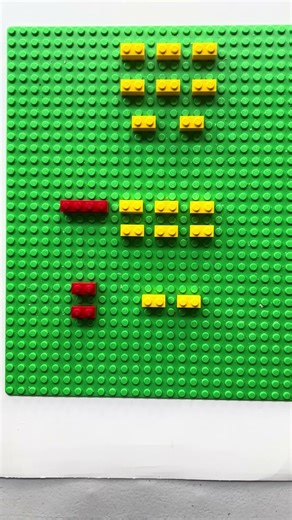 Learning how to subtract with Legos