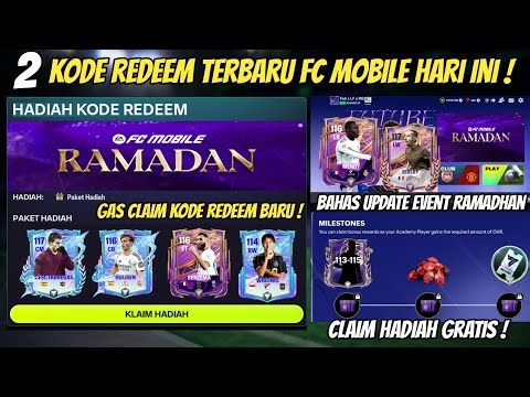 2 NEW FC MOBILE REDEEM CODES TODAY: CLAIM FREE PLAYERS! RAMADHAN EVENT LEAKED & NEW PLAYERS