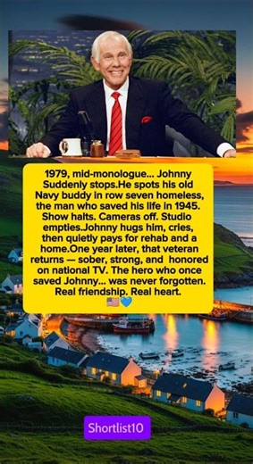 Why Johnny Carson Suddenly Went Silent on Live TV 😯 #shortvideo