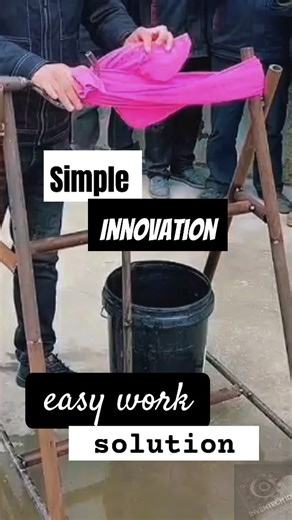 Simple Innovation - Efficient & Easy-to-Make Fabric Wringer