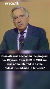Today in history: CBS News anchor Walter Cronkite signs off for last time