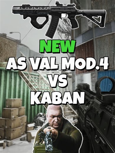 AS VAL MOD 4 vs Kaban #fyp #escapefromtarkov #tarkov #eft #boss #gaming #new