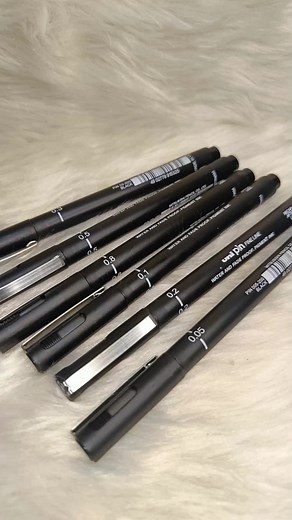 UNI PIN FINE LINE #techpen #pen #unipin #ballpen #fyp #tresmarias