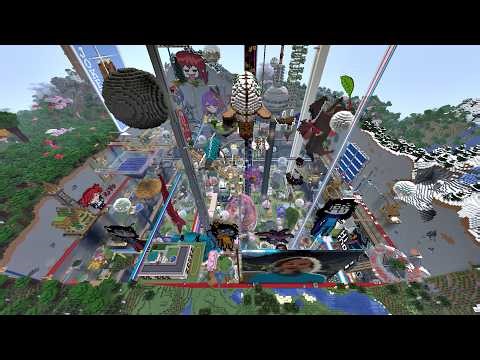 I Forced 300 Minecraft Players to Build Society Inside A Massive Hole
