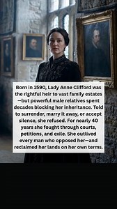 Lady Anne Clifford: the woman who refused to vanish. #shessocool #fyp #herstory #DidYouKnow #history | She's So Cool