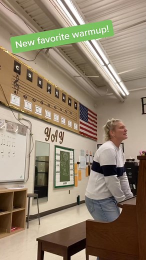 3.5K views · 80 reactions | They sight read the whole thing on solfege and then added text, parts together, and moving up by half steps SO FUN | Thatweirdchoirteacherhh | Facebook