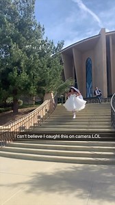 123K views · 39K reactions | @ninamariedaniele captured this unforgettable runaway bride moment!  Sometimes things don’t go as planned, and that’s okay—life has its own twists and turns. Here’s to embracing whatever comes our way! ✨ #RunawayBride #RealLifeMoments #weddingchicks | Wedding Chicks | Facebook