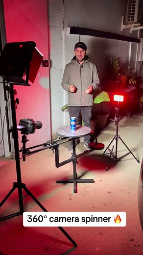 360° Camera Spinner for Stunning Product Photography
