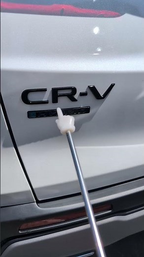 🖤 Get THESE black accents on the 2026 CR-V Hybrid Sport Trim! #honda #crv #hondacrv