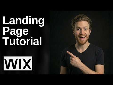 Wix Landing Page Tutorial (2026 Easy Guide)