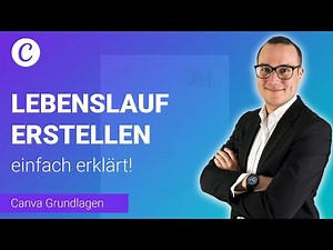 Create a CV quickly and easily | Learn Canva ✅