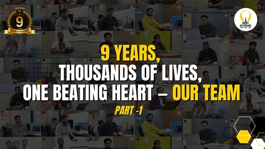 𝐖𝐡𝐚𝐭 𝐦𝐚𝐤𝐞𝐬 𝐒𝐦𝐚𝐫𝐭 𝐈𝐧𝐭𝐞𝐫𝐯𝐢𝐞𝐰𝐬 ‘𝐒𝐦𝐚𝐫𝐭’? PART-I It’s not just the courses, the coders, or the milestones - it’s the people behind them! As we celebrate 9 incredible years this November, we turned the camera toward our own team. One word from each person - one emotion that defines our journey. From Driven to Family, Innovation to Joy - every answer tells our story. Here’s to the passion, teamwork, and endless energy that built Smart Interviews from the ground up. And here