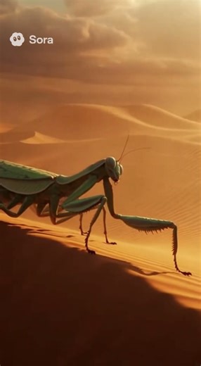 The Cosmic Evolution: Witness How Imagination Creates the Space-Flying Mantis