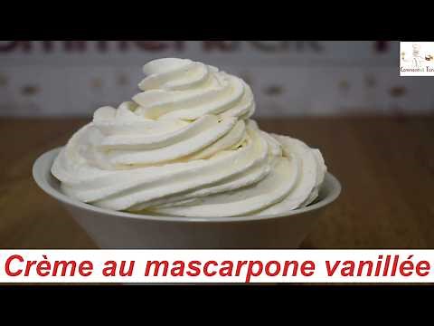 Crème au mascarpone - Quelles ingrédients faut il pour une crème au mascarpone inratable et divine