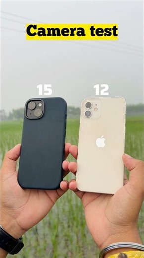 iPhone 12 vs iPhone 15 camera test 🔥