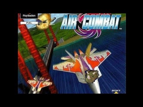 Air Combat on PS1 - Mission 4 - Night Attack