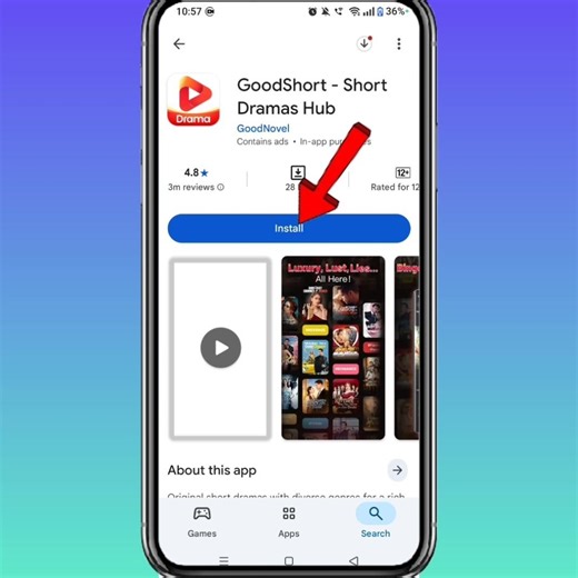 How To Install GoodShort - Short Drama Hub App On Android