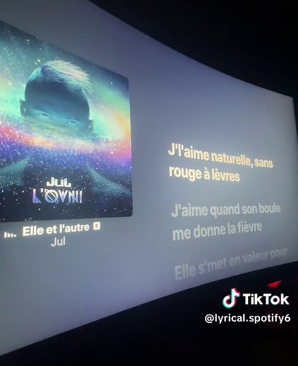 JUL - Elle et l’autre - Parole - #jul #lyrics #spotify #applemusic #fyp