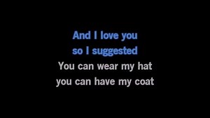 Karaoke Wear My Hat - Phil Collins - CDG, MP4, KFN - Karaoke Version